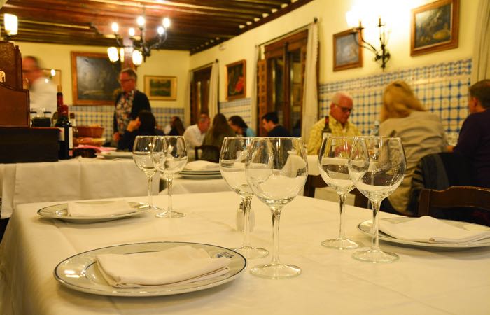 Sobrino del Botín en Madrid es el restaurante más antiguo del mundo.